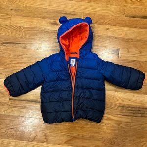 Baby Gap Coat Blue/Orange Size 18-24 Months